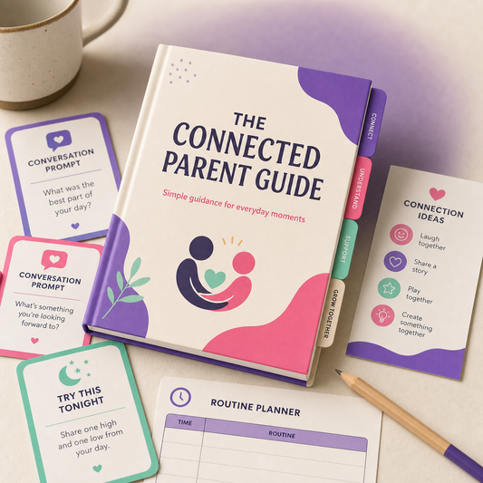 DoodleMunch connected parenting guidance guide and conversation cards