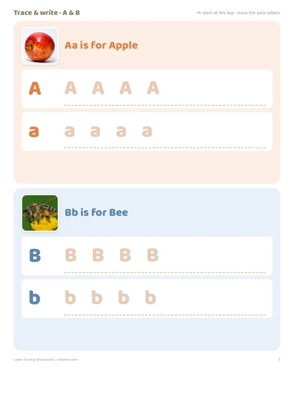 Letter Tracing