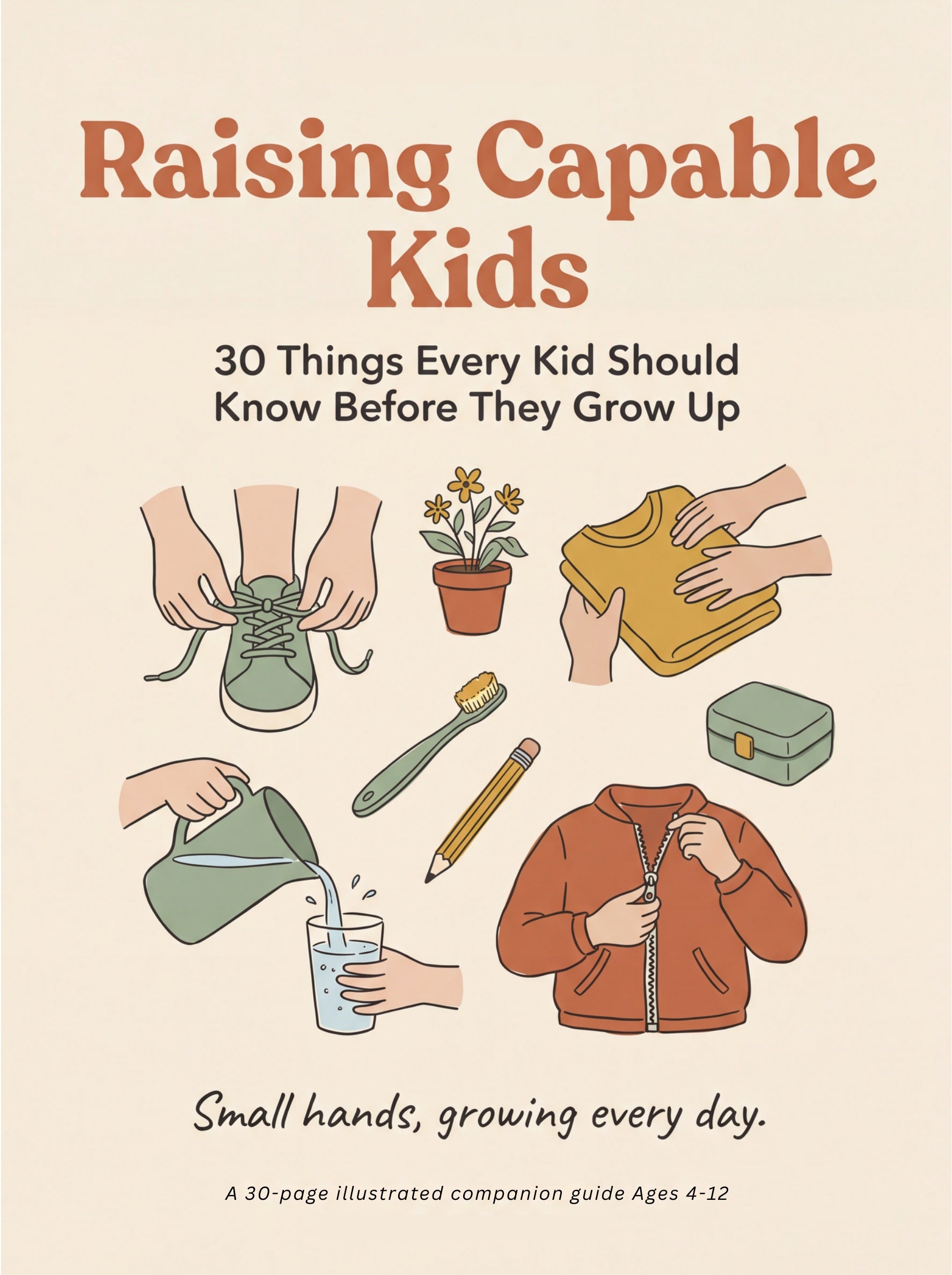 Raising Capable Kids guide cover